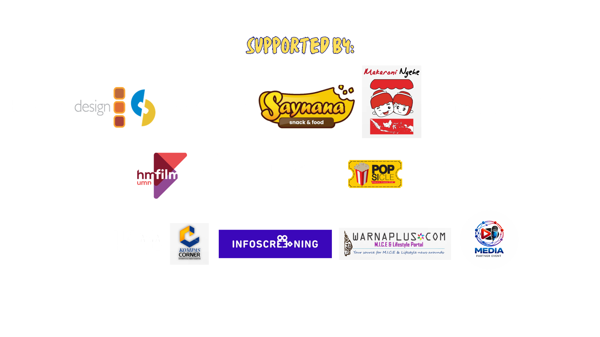 UCIFEST 17 Sponsors and Media Partners